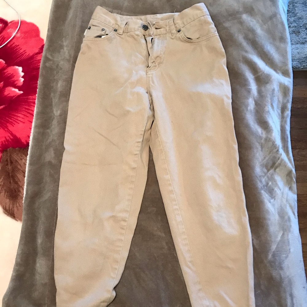 Tan Ralph Lauren cargo pants sm